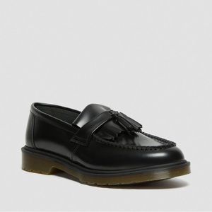 Dr Martens ADRIAN SMOOTH LEATHER TASSEL LOAFERS 36